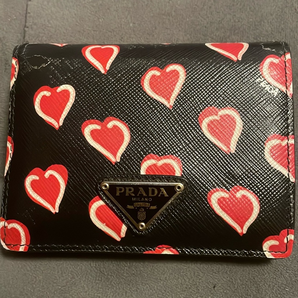Authentic Prada bifold wallet